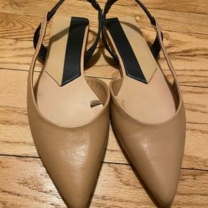 Zara nude flats